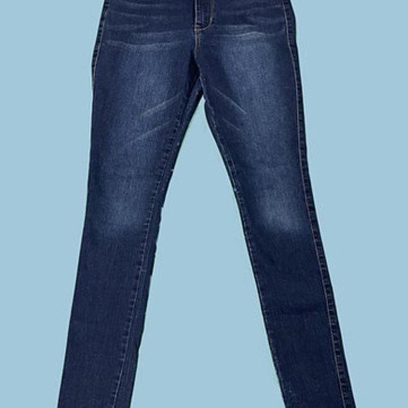 Dark Wash Blue Jeans - Picture 3 of 4